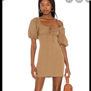 Lovers + Friends linen dress XS